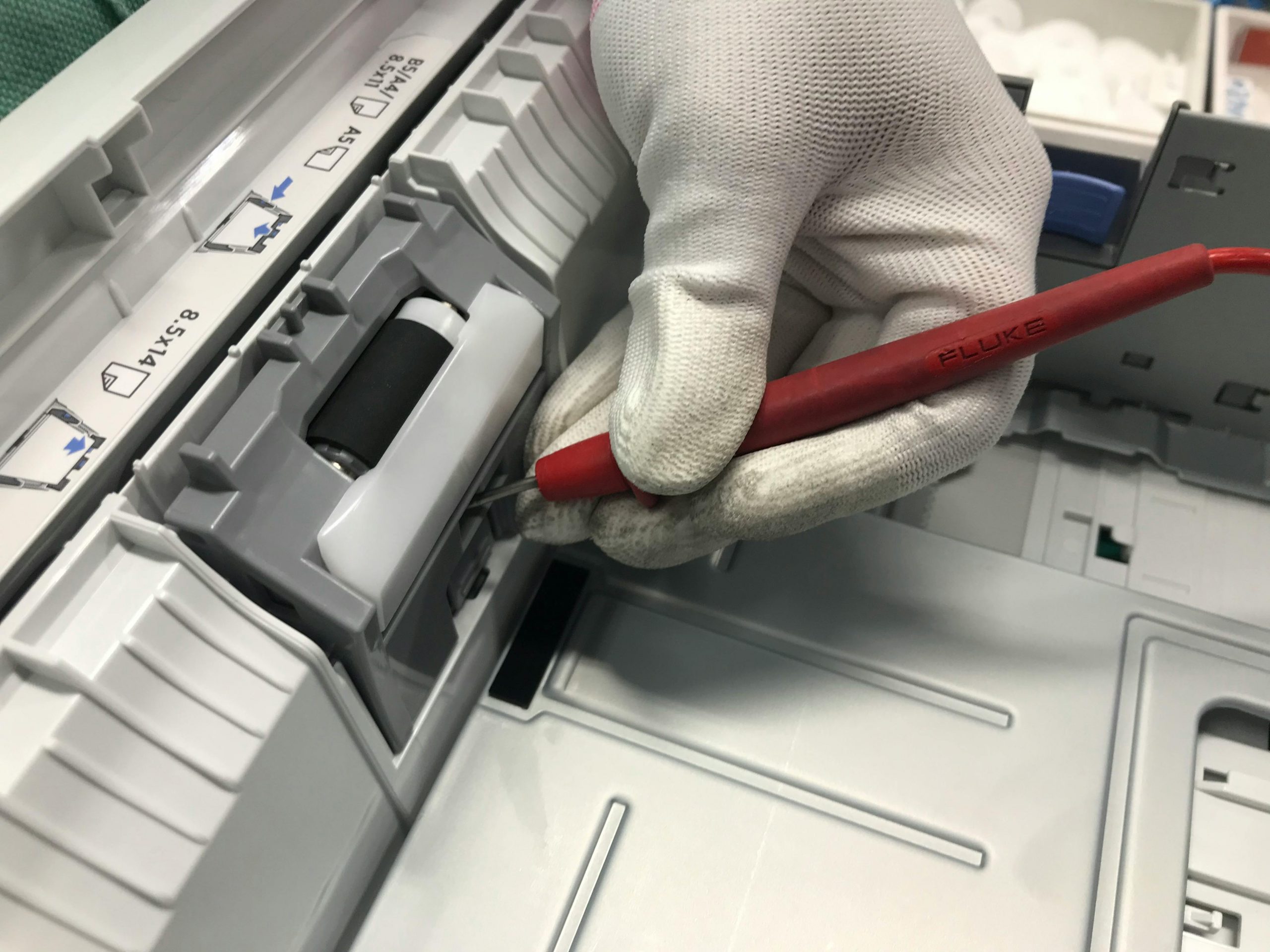 Fixing printer