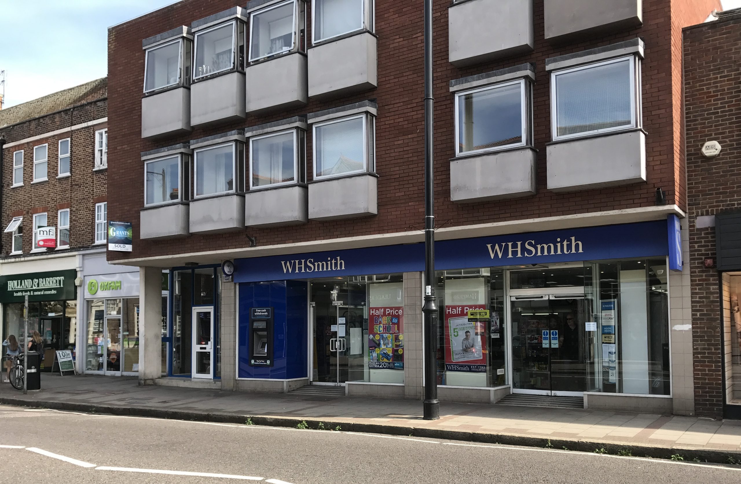 Weybridge High Street Photo WH Smith