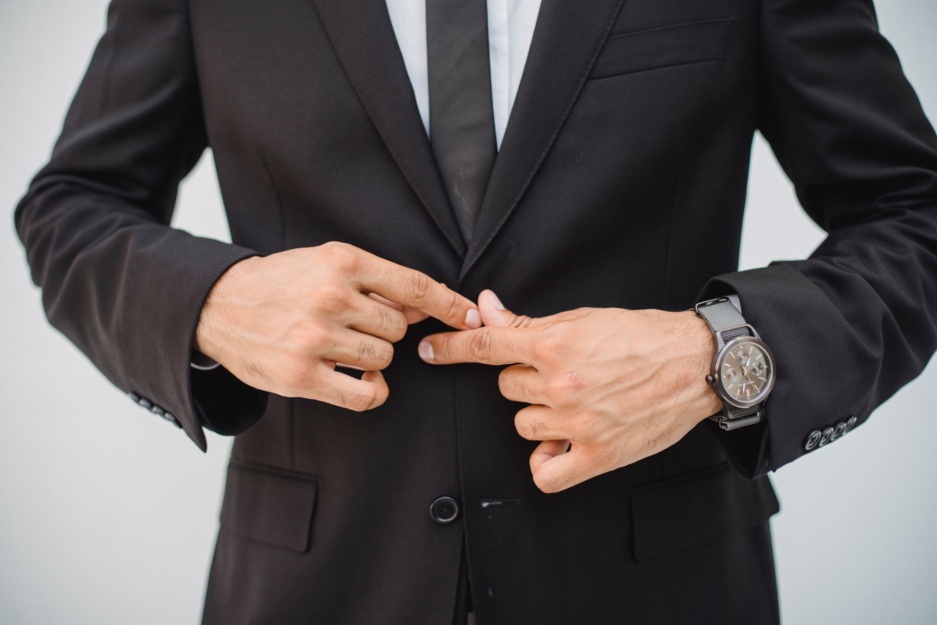 professional in suit
