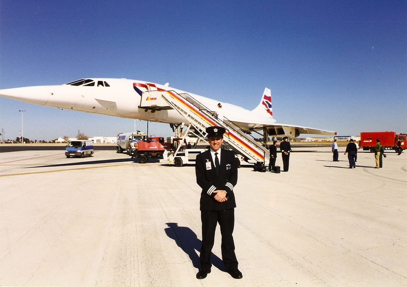 Concorde Photo- Seville Copyright John Tye