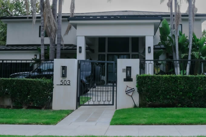 Aluminium Gate for privacy
