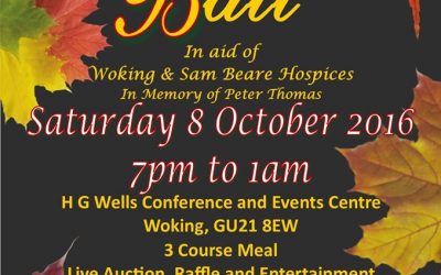 Autumn Ball at the HG Wells Conference & Events Centre Woking Surrey