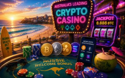 BondibeachBet Casino: 10 AUD Welcome Bonus and Crypto Banking for Australian Players in 2026